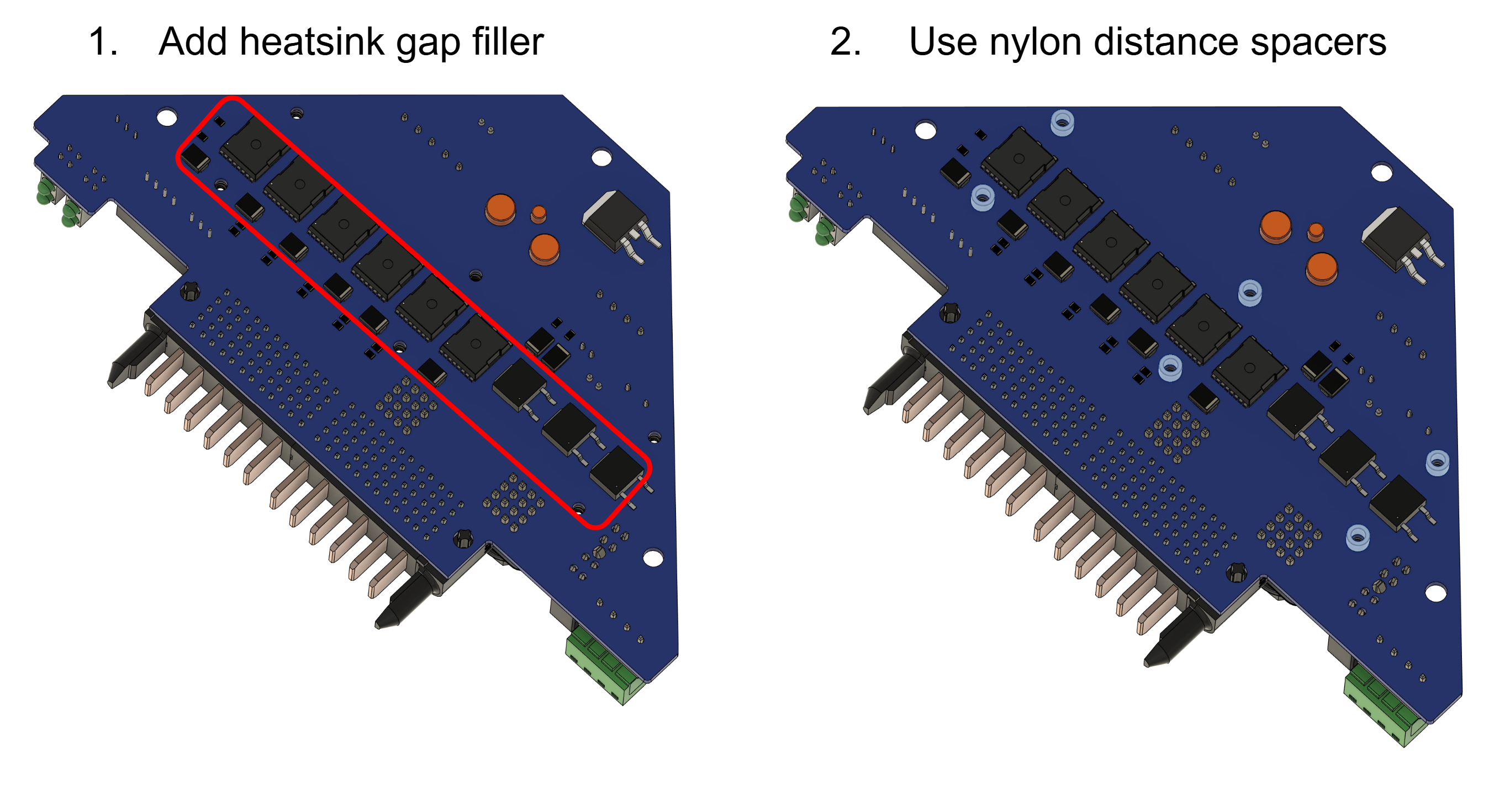 Heatsink installation